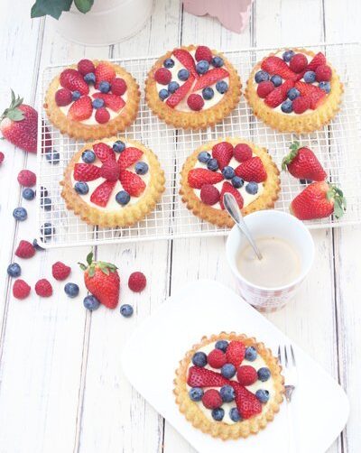 Fruchtige Beerentörtchen mit Vanillecreme - ein Genuss für jeden Anlass! 1 IMG Beerentörtchen TITELBILD