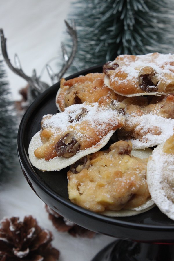 Bratapfel-cookies - weihnachtliches plätzchen rezept