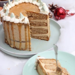 Maga fruchtige bratapfeltorte mit karamell zu weihnachten 2