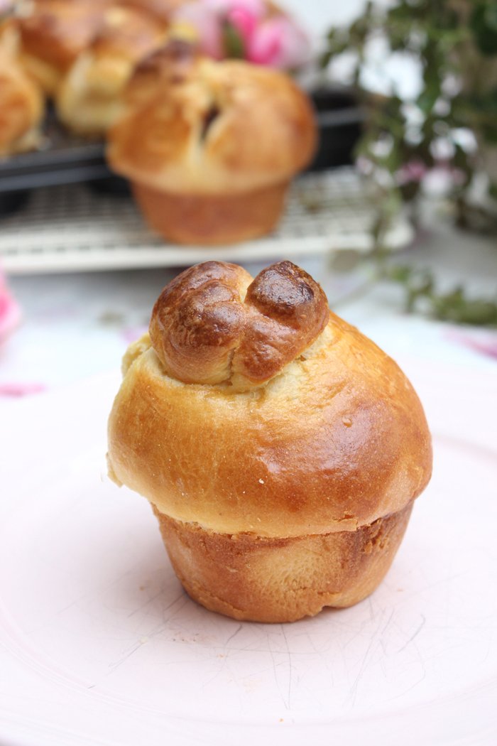 Brioche mit Nutella gefüllt - Wunderbar fluffig 