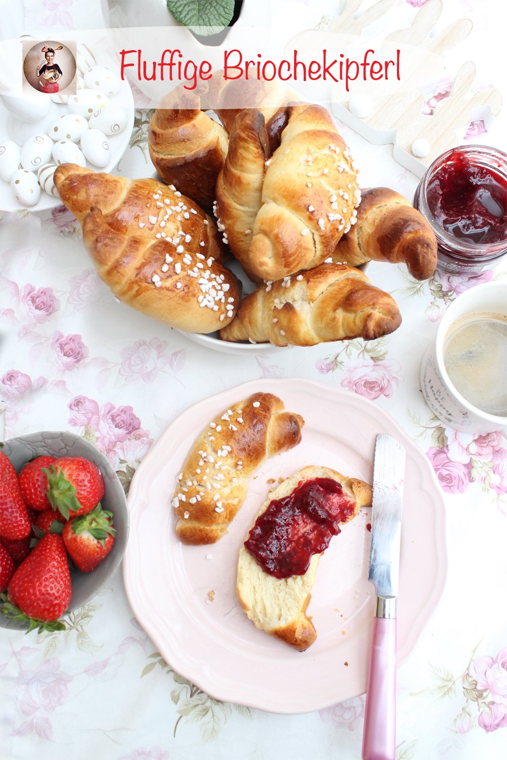 Briochekipferl rezept - fluffig, einfach und lecker
