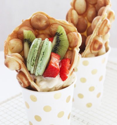 IMG Bubble Waffles mit dem Bubble Waffeleisen kein Problem TL