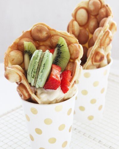 IMG Bubble Waffles mit dem Bubble Waffeleisen kein Problem TL