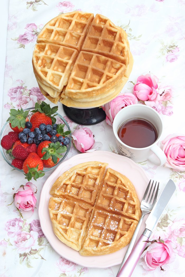 Buttermilch Waffeln Rezept