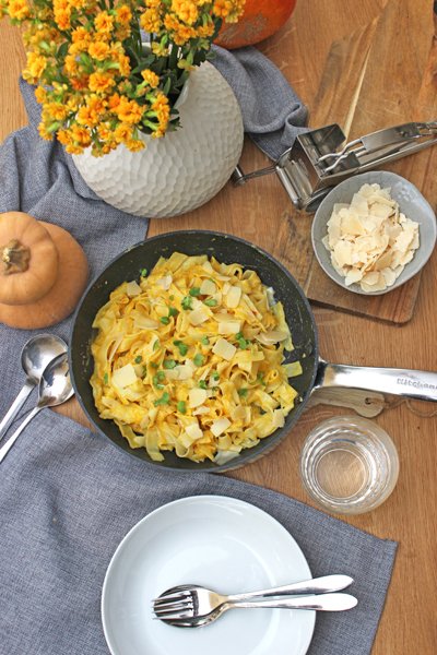 Butternut-Kürbis-Tagliatelle Rezept | Köstlich und leicht gemacht 14