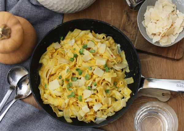 Mega leckeres butternut-kürbis-tagliatelle rezept 1