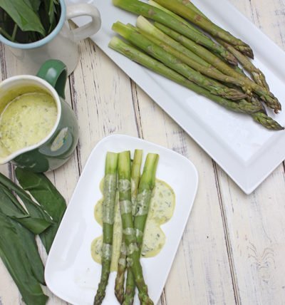 IMG Bärlauch Hollandaise mit grünem Spargel 22Lecker CO2 Fasten22 Aktion TL