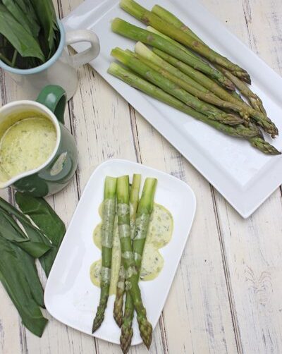 IMG Bärlauch Hollandaise mit grünem Spargel 22Lecker CO2 Fasten22 Aktion TL