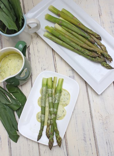 IMG Bärlauch Hollandaise mit grünem Spargel 22Lecker CO2 Fasten22 Aktion TL