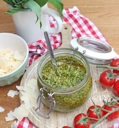 Bärlauch-Tomaten-Pesto Rezept