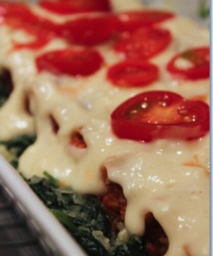 Leckere Cannelloni alla Bolognese mit Blattspinat Rezept 1 IMG Cannelloni mit Spinat