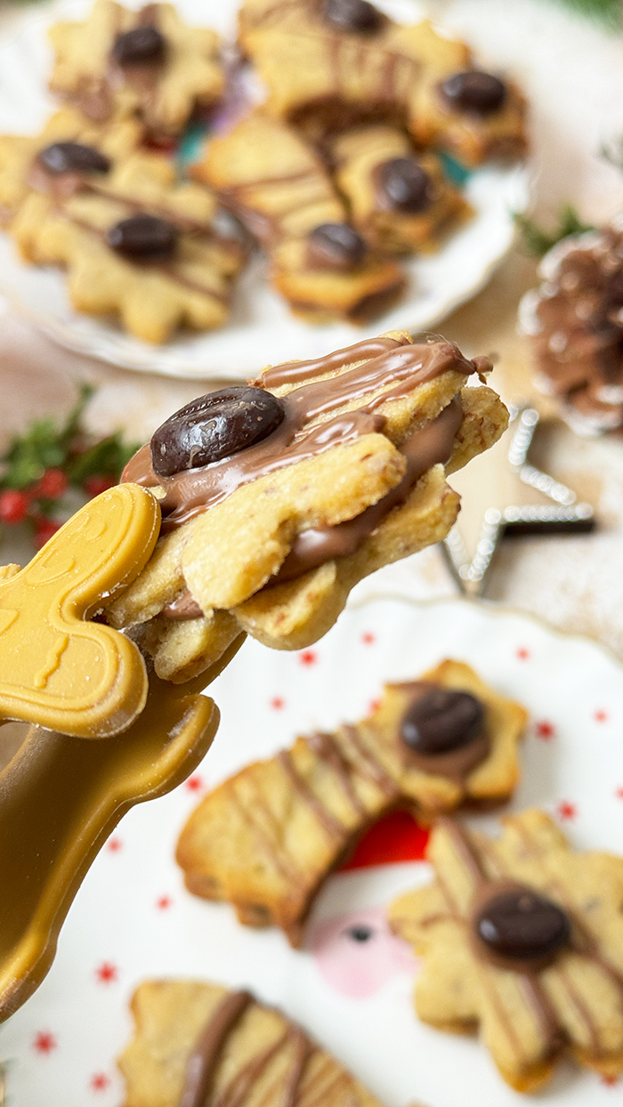 Leckere Cappuccino-Plätzchen Rezept, Plätzchen Rezept, Weihnachtsplätzchen Rezept, Backen mit Sonntags ist Kaffeezei -Foodblog