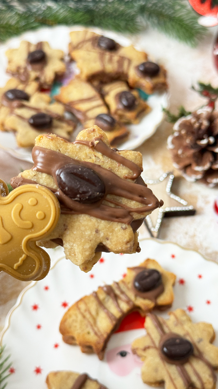 Leckere Cappuccino-Plätzchen Rezept, Plätzchen Rezept, Weihnachtsplätzchen Rezept, Backen mit Sonntags ist Kaffeezei-Foodblog