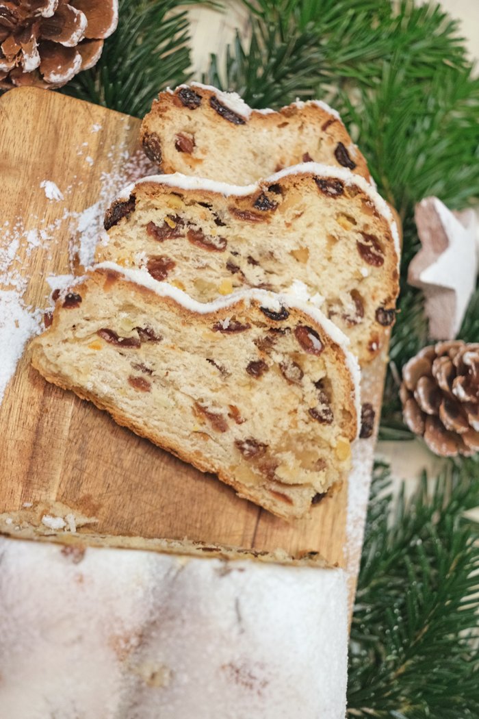 Christstollen Rezept mit Marzipan 