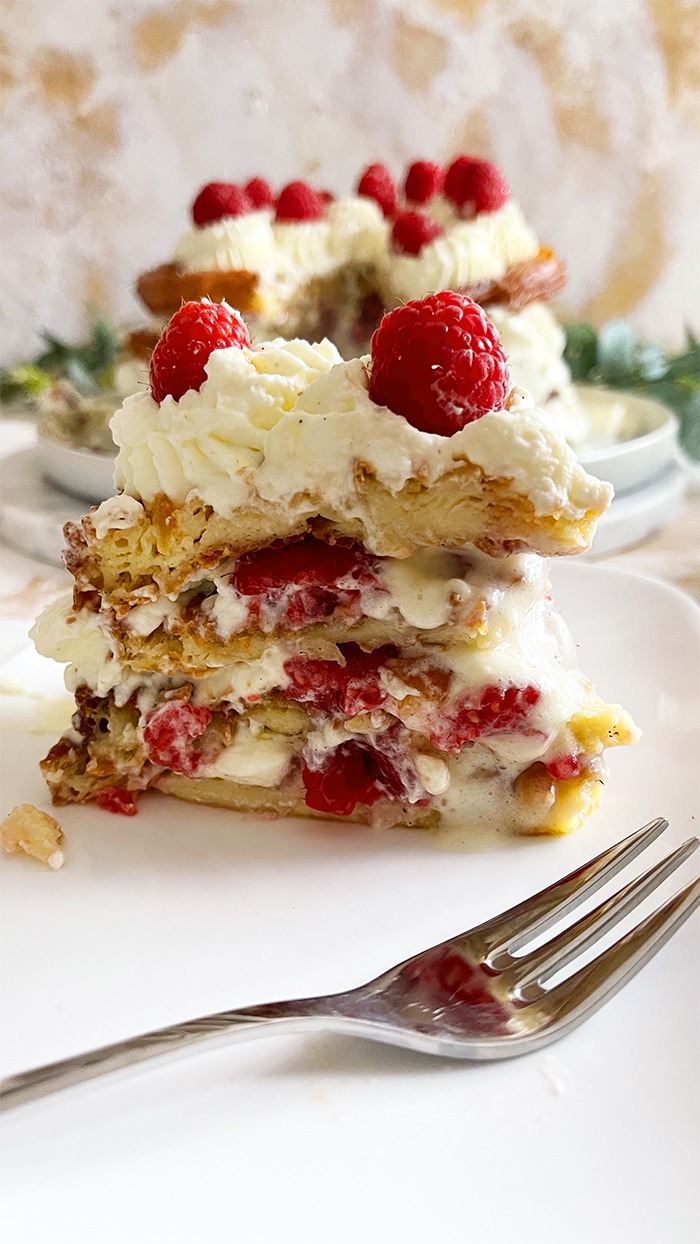 Churros-Torte mit Himbeeren und Sahne & Happy New Year 2023!