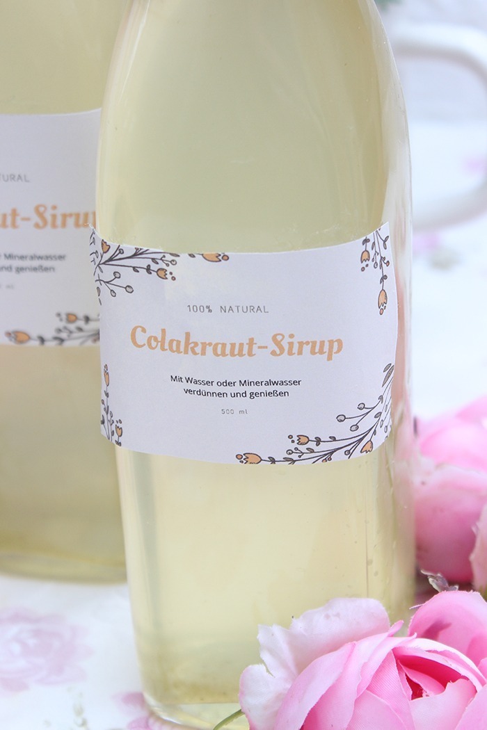 Colakraut-Sirup Rezept zum Selbermachen