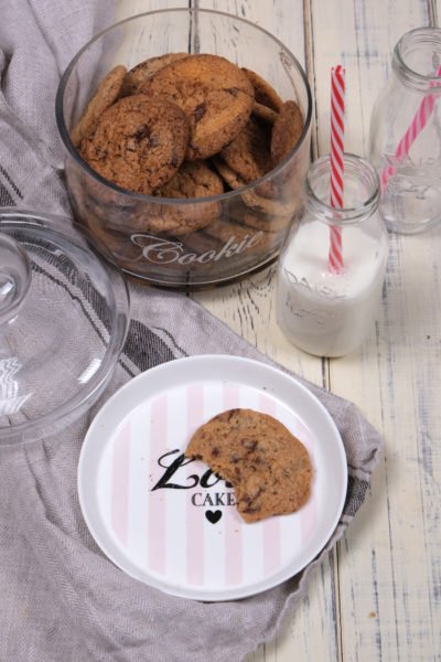Cookies mit Schokoladenstücke - Einfach &amp; Schnell