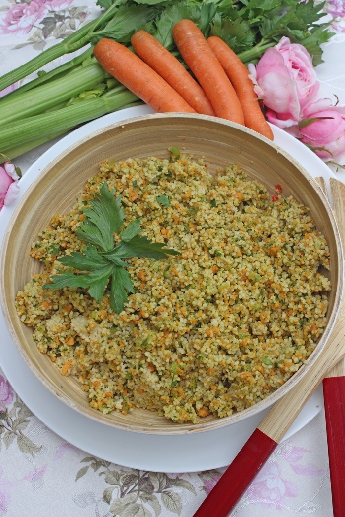 Couscoussalat mit kichererbsen rezept in 25 minuten