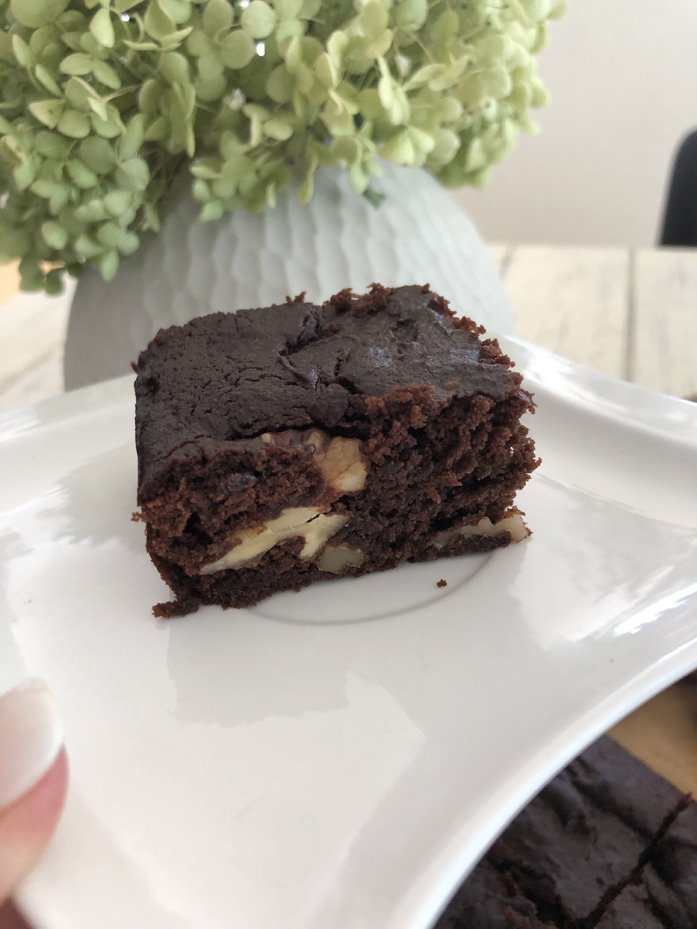 Low Carb himmlisches Walnuss-Brownies Rezept