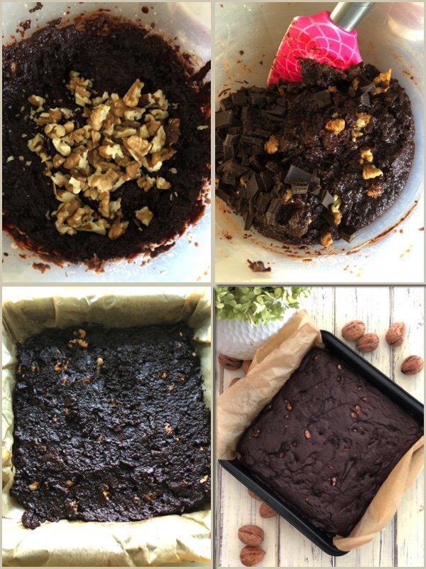 Low Carb himmlisches Walnuss-Brownies Rezept