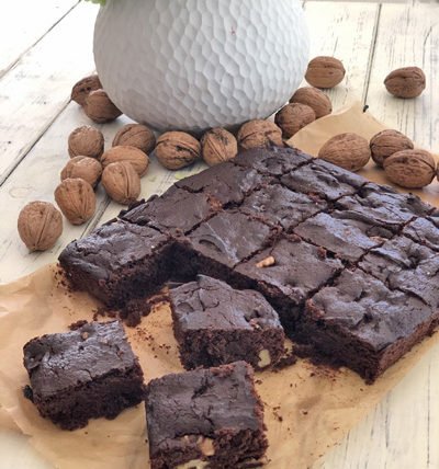 IMG Die leckersten Walnuss Brownies Low Carb und zuckerfrei Titelbild