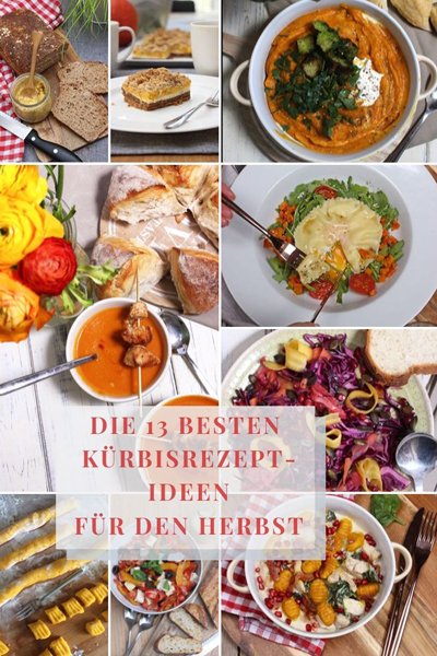 Die 13 Besten Kuerbisrezept-Ideen fuer den Herbst