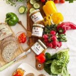 IMG Dinkel Leinsamen Brot und vegane Wurst Aufstriche von Zwergenwiese 07