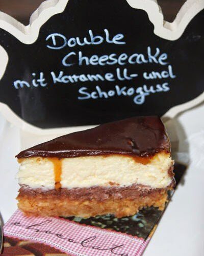 Himmlischer Double Cheesecake mit Karamell und Schokoguss 1 IMG Double Cheesecake mit Karamell und Schokoguss 4