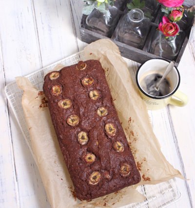 Himmlisches Double Chocolate Bread mit Bananen Rezept 4