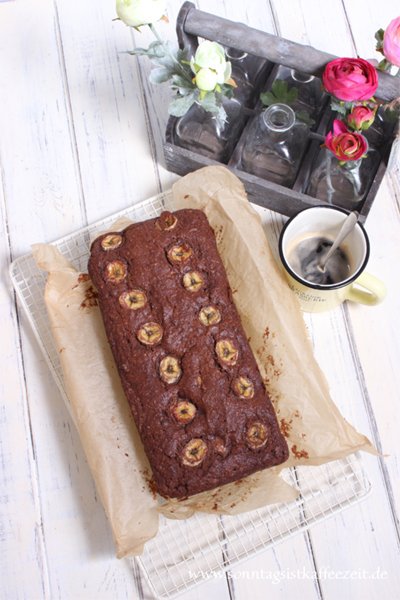 Himmlisches Double Chocolate Bread mit Bananen Rezept 1