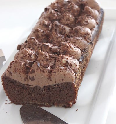 Double chocolate cake für alle schokoladenfans - low carb 5