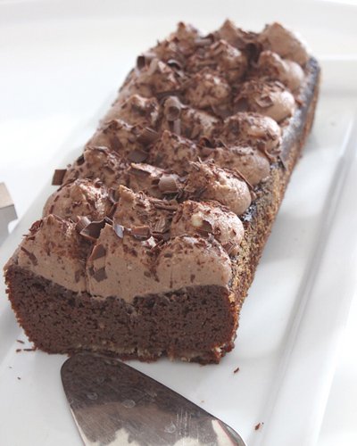 Double chocolate cake für alle schokoladenfans - low carb 3