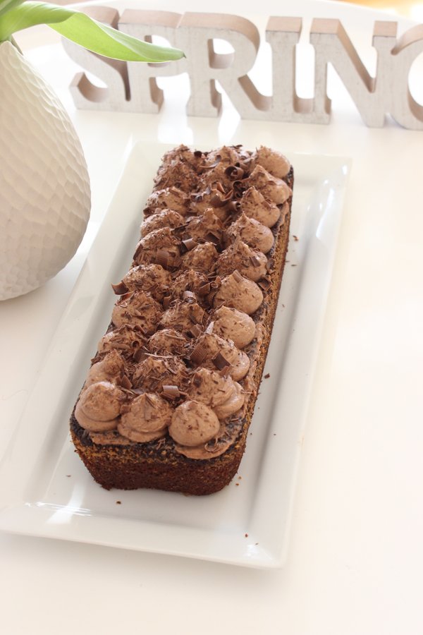 Low carb double chocolate cake für alle schokoladenfans
