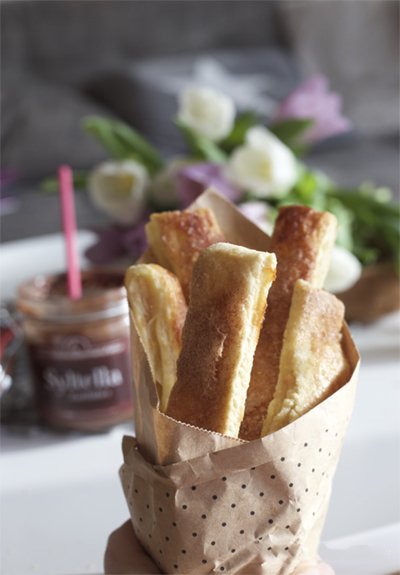 Leckere und leichtes Easy-peasy Birnen Pie-Sticks Rezept 1