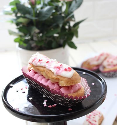 IMG Eclairs mit Erdbeercreme Rezept