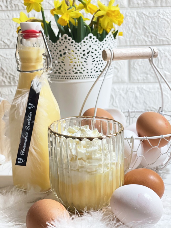 Eierlikör selber machen – 2 Rezepte mit Alkohol und Ohne