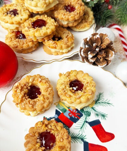 Unwiderstehliches frankfurter-kranz plätzchen rezept 1 Frankfurter-kranz-plätzchen -weihnachtskekse rezepte, plätzchen, sonntags ist kaffeezeit, foodblog aschaffenburg