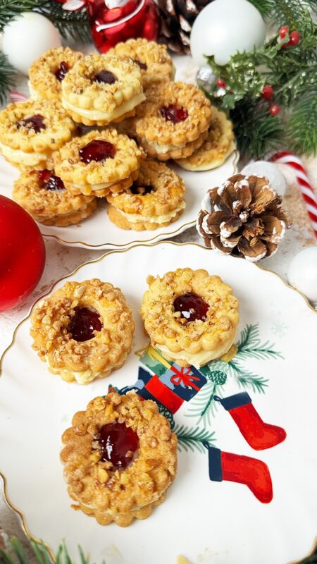 IMG Einfache zarte Frankfurter Kranz Plaetzchen Rezept 05