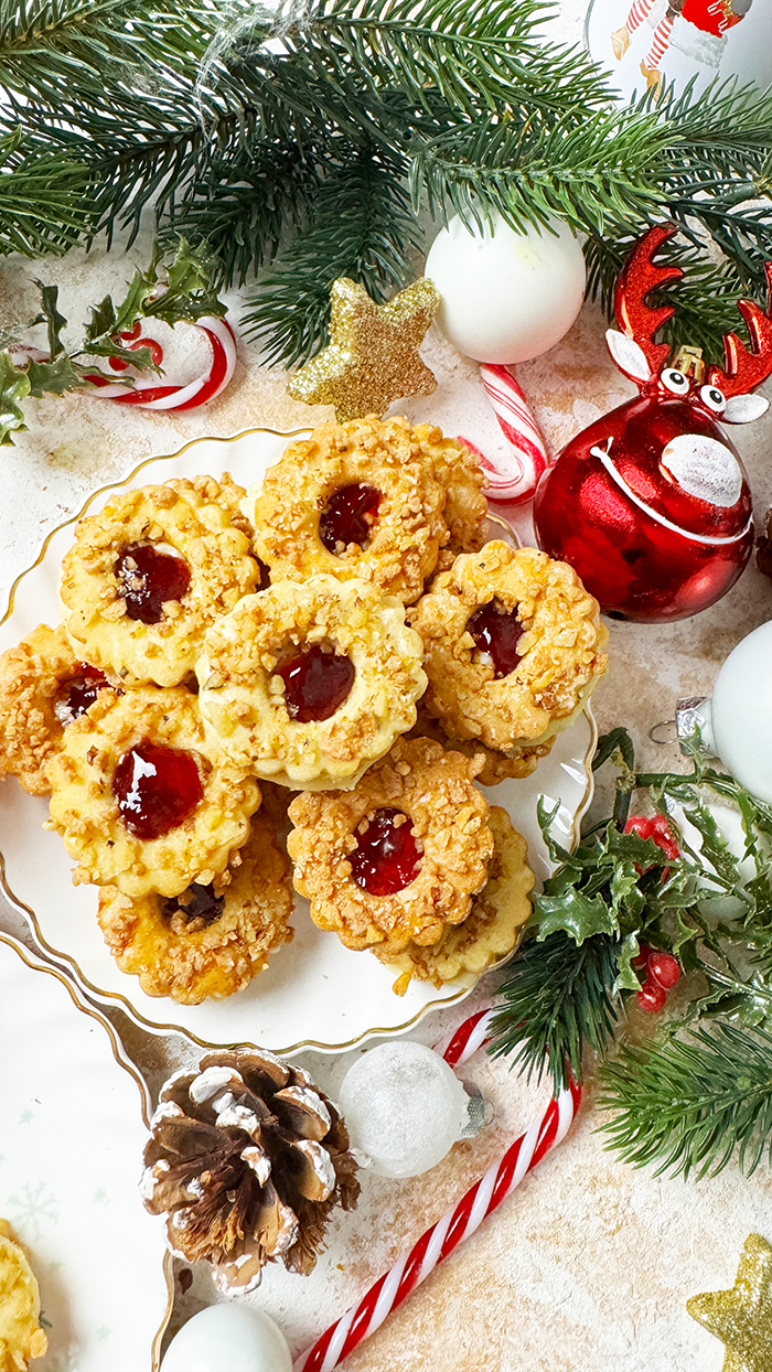 Frankfurter-Kranz-Plätzchen -Weihnachtskekse Rezepte, Plätzchen, Sonntags ist Kaffeezeit, Foodblog Aschaffenburg