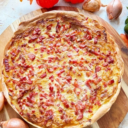 IMG Einfacher Zwiebelkuchen Rezept 01