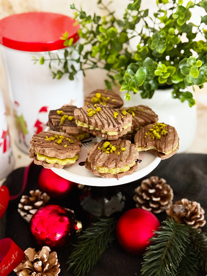 Einfaches Mozart Plätzchen Rezept, Mozarttaler Rezept, Mozarttaler backen, Mozart Weihnachtskekse,Plätzchen backen