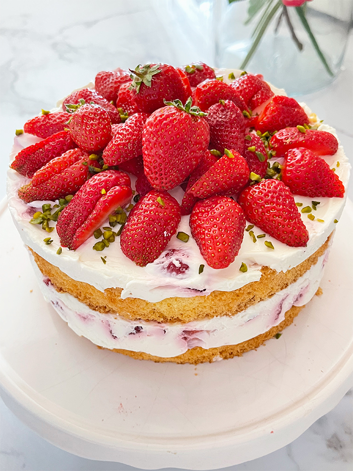 Erdbeer-Mascarpone-Torte Rezept, Erdbeertorte