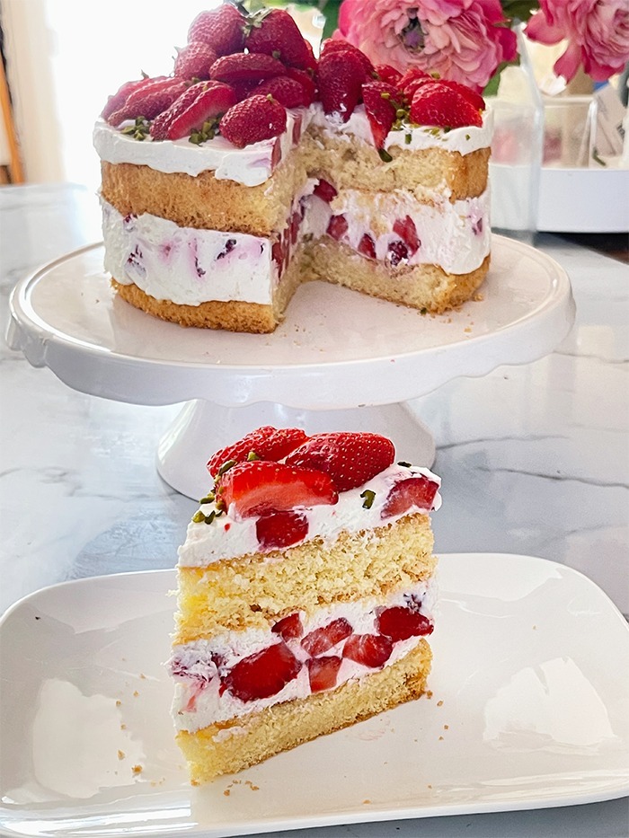 Erdbeer-Mascarpone-Torte, Erdbeertorte