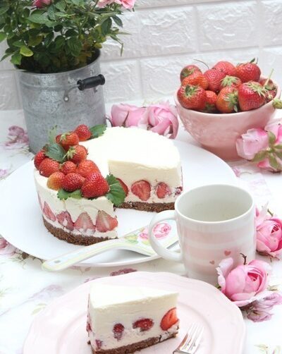 IMG Erdbeer Panna Cotta Torte TL