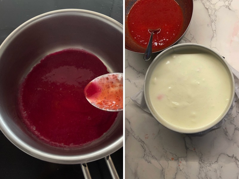 Erdbeer-skyr-torte ohne backen