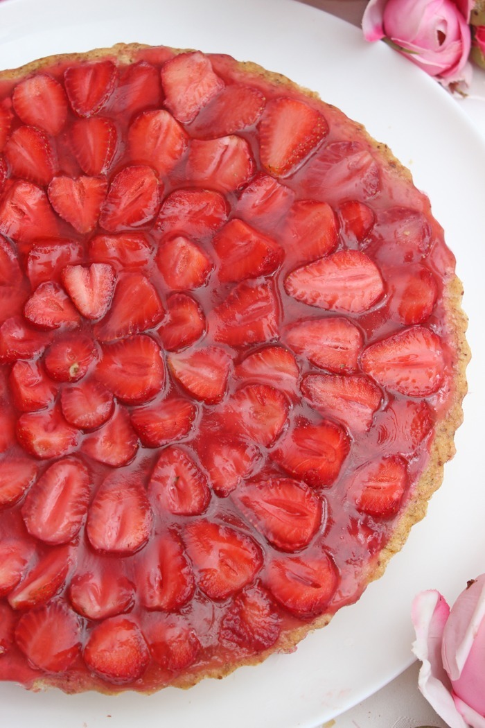 Erdbeer-tarte mit vanillecreme