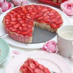 Erdbeer-tarte mit vanillecreme
