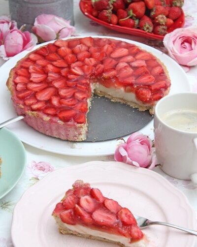 IMG Erdbeer Tarte mit Vanillecreme TL