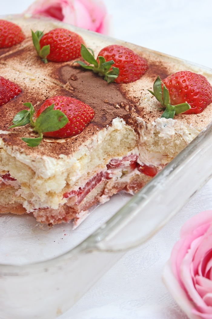 Erdbeer-Tiramisu Rezept 