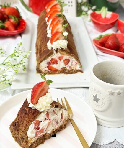 IMG Erdbeer Tiramisu Rolle einfaches Rezept TL
